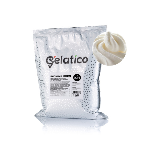 Смесь для мороженого "GELATICO" SOFT "Пломбир ", 1 кг